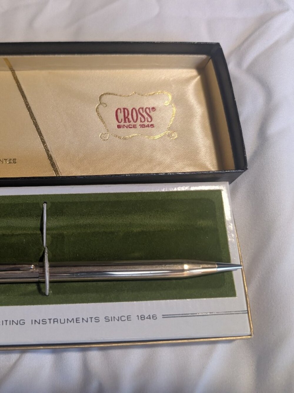 Vintage Cross 12K Gold Filled Mechanical Pencil 6601 w/ Original Box USA